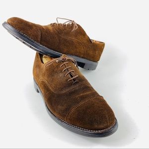 Brooks Brothers USA Brown Suede Loafer Vibram 10 D